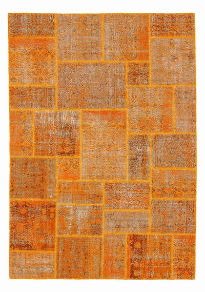 パッチワーク絨毯 172x244cm - ウールラグ