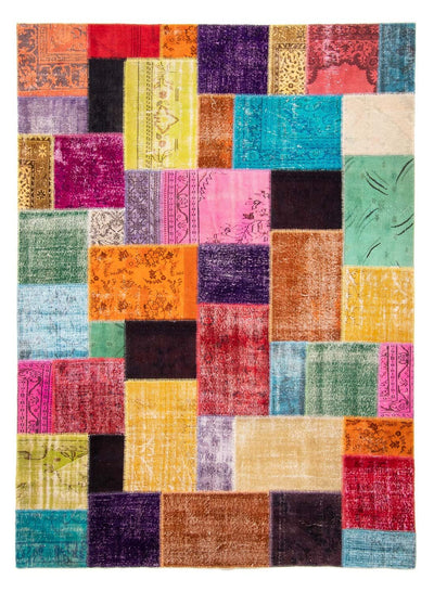 パッチワーク絨毯 275x365cm - ペルシャウールラグ