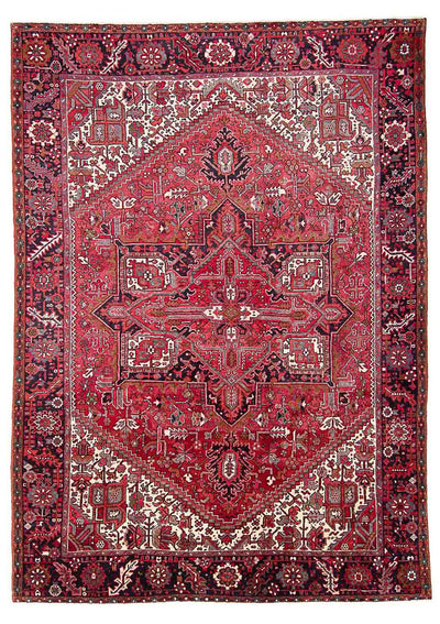 ヘリーズ 絨毯 274x363cm - ペルシャ絨毯