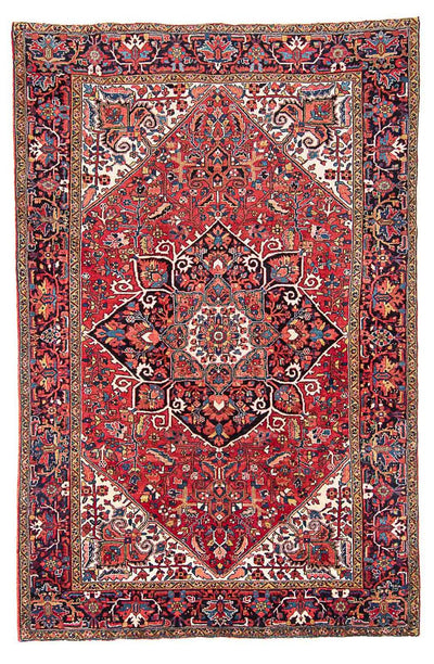 ヘリーズ 絨毯 240x344cm - ペルシャ絨毯