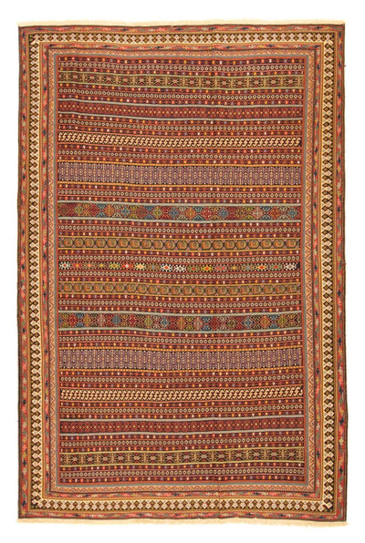 アフシャール・シルジャン 絨毯 192x287cm - ペルシャ絨毯
