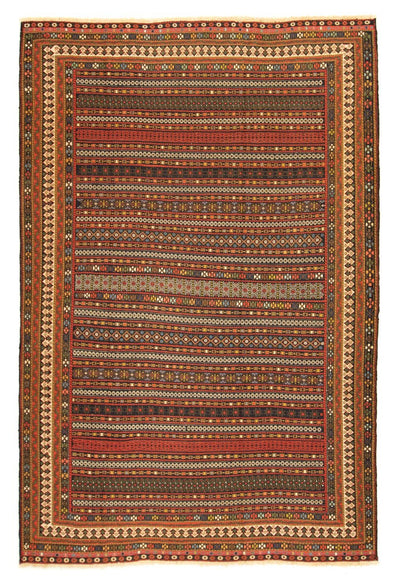 アフシャール・シルジャン 絨毯 194x284cm - ペルシャ絨毯