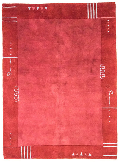 ネパール絨毯 160x230cm - ウールラグ