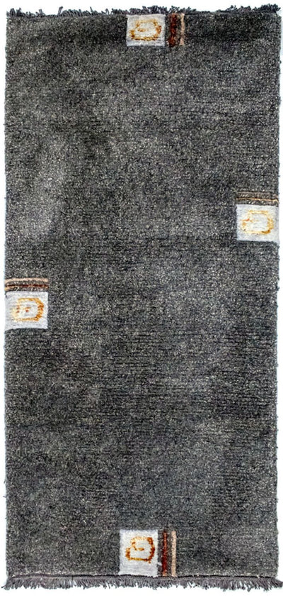 ネパール絨毯 70x140cm - ウールラグ