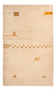 インド ギャベ 絨毯 120x70cm - ウールラグ