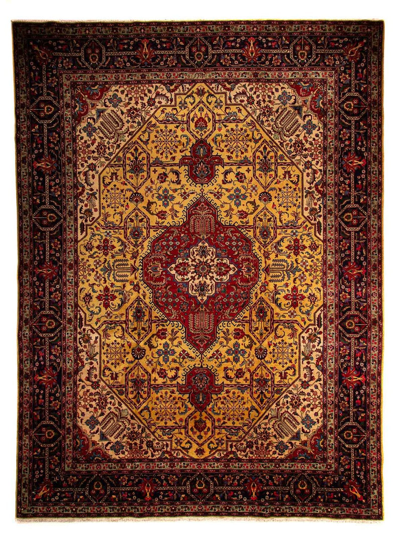 タブリーズ 絨毯 397x297cm - ペルシャ絨毯