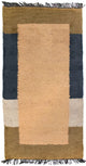 ネパール絨毯 140x70cm - ウールラグ