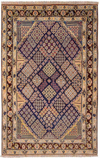 イスファハン 絨毯 143x92cm - ペルシャ絨毯 – product image