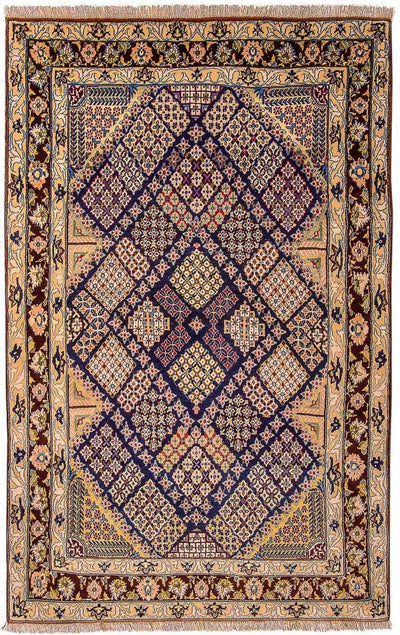 イスファハン 絨毯 92x143cm - ペルシャ絨毯