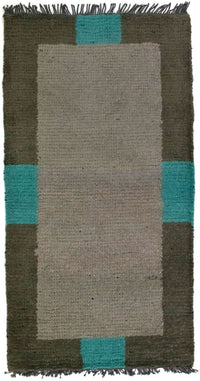 ネパール絨毯 140x70cm - ウールラグ – product image