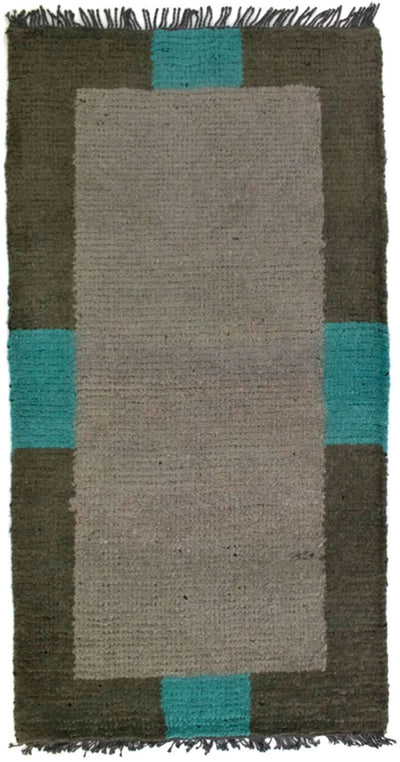 ネパール絨毯 70x140cm - ウールラグ
