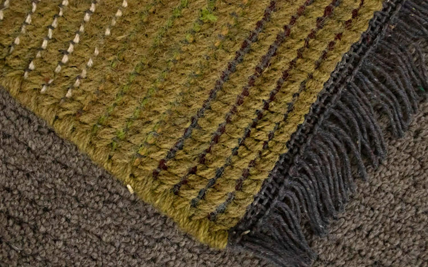 ネパール絨毯 140x70cm - ウールラグ