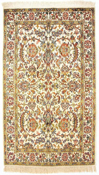 カシミールシルク 絨毯 127x74cm - オリエンタル絨毯 – product image