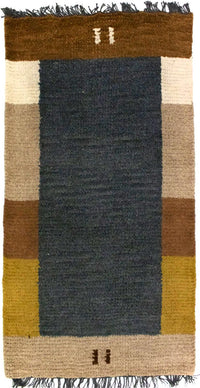 ネパール絨毯 140x70cm - ウールラグ – product image