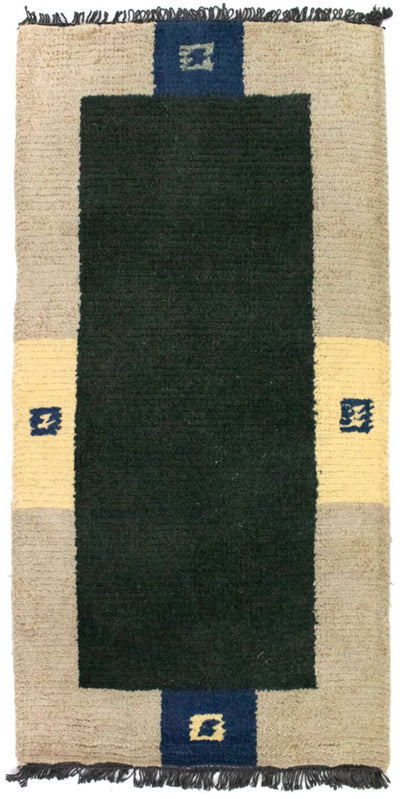 ネパール絨毯 70x140cm - ウールラグ
