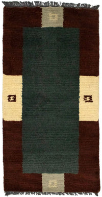 ネパール絨毯 140x70cm - ウールラグ – product image