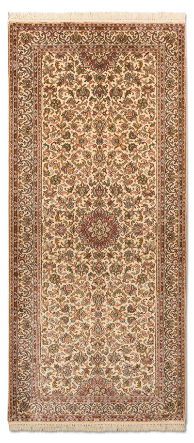 カシミールシルク 絨毯 77x190cm - オリエンタル絨毯