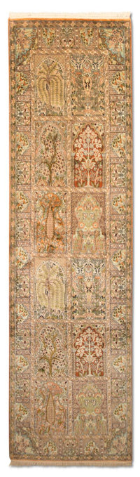 カシミールシルク 絨毯 270x75cm - オリエンタル絨毯 – product image