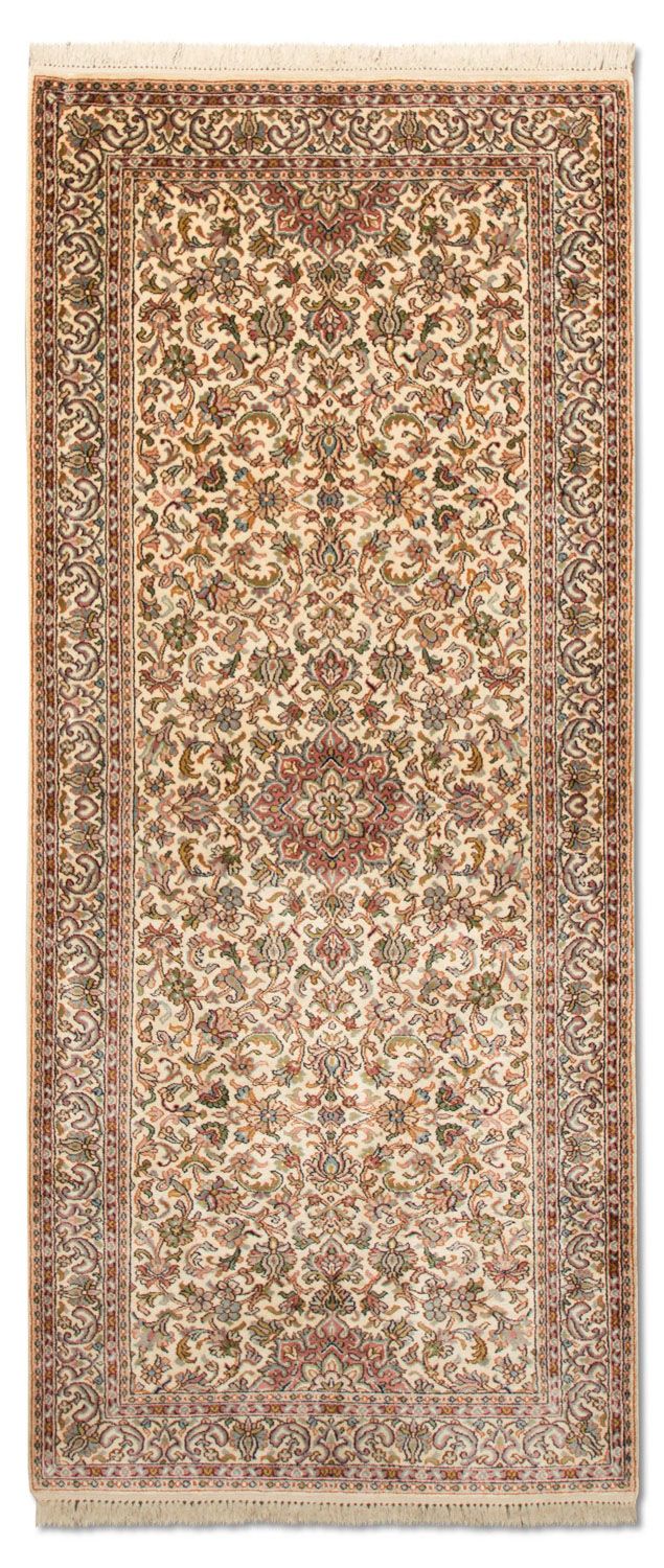 カシミールシルク 絨毯 192x79cm - オリエンタル絨毯