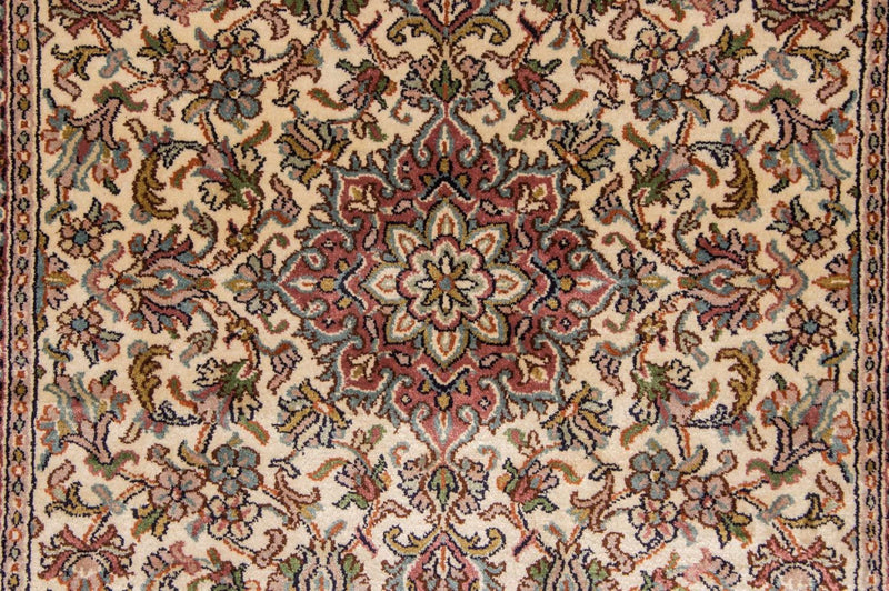 カシミールシルク 絨毯 192x79cm - オリエンタル絨毯