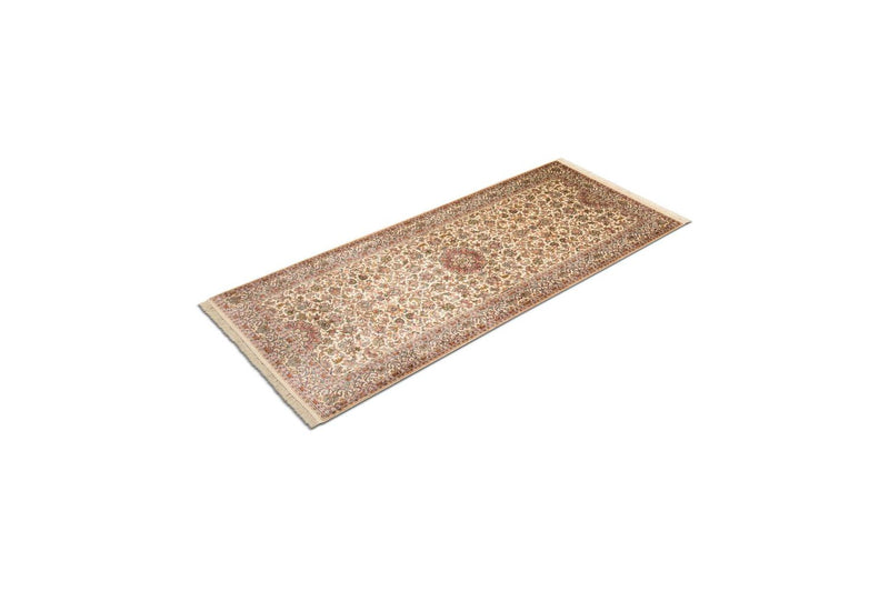 カシミールシルク 絨毯 192x79cm - オリエンタル絨毯