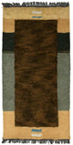 ネパール絨毯 140x70cm - ウールラグ