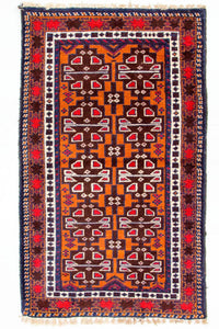 バルーチ絨毯 137x79cm - オリエンタル絨毯 – product image