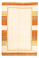 インド ギャベ 絨毯 203x139cm - ウールラグ