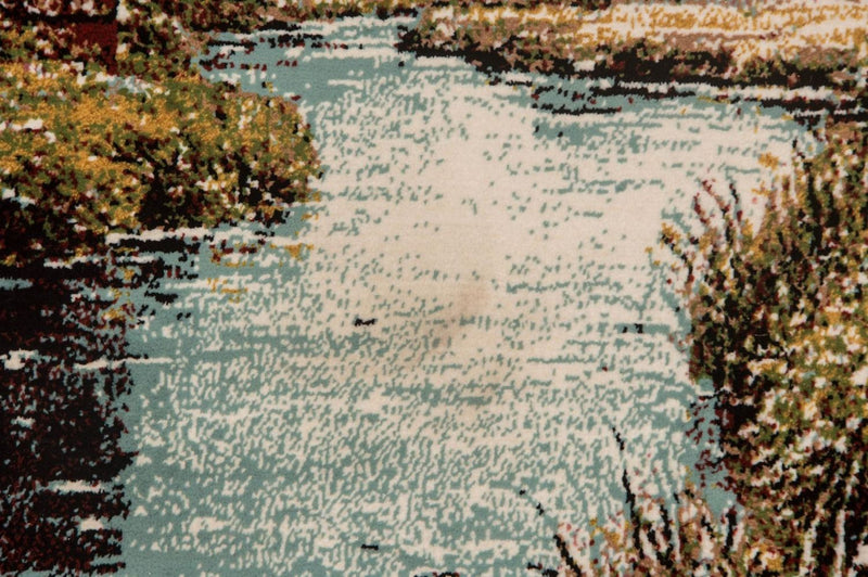 絵画絨毯 85x60cm - オリエンタル絨毯