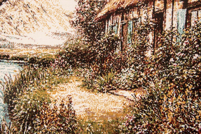絵画絨毯 85x60cm - オリエンタル絨毯