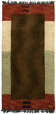 ネパール絨毯 140x70cm - ウールラグ