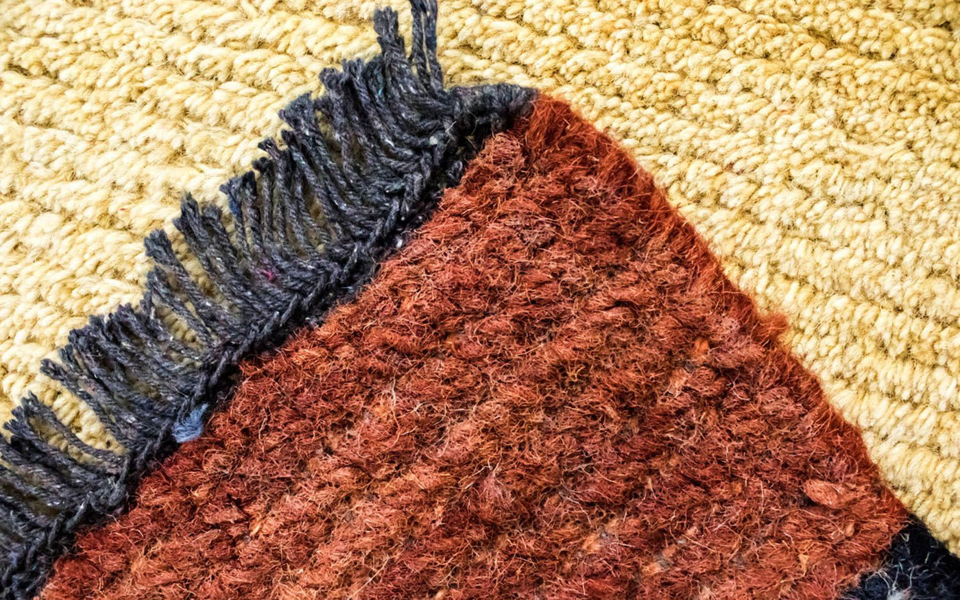 ネパール絨毯 140x70cm - ウールラグ