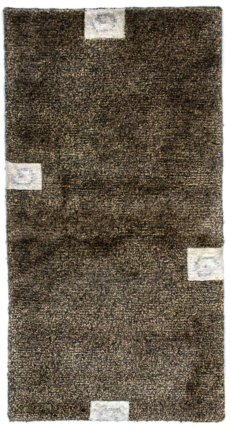 ネパール絨毯 140x70cm - ウールラグ