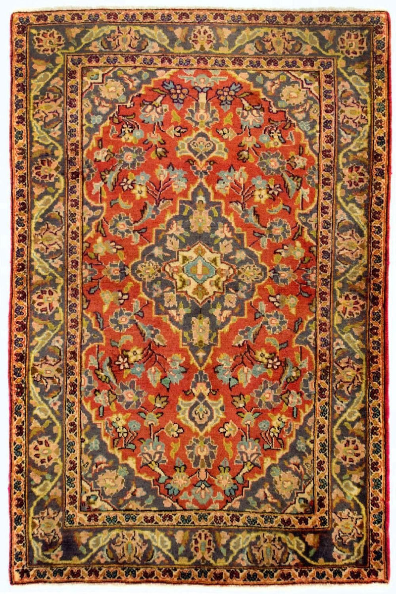 カシャーン 絨毯 162x105cm - ペルシャ絨毯