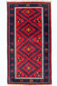 バルーチ絨毯 135x67cm - オリエンタル絨毯 – product image