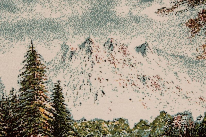 絵画絨毯 85x60cm - オリエンタル絨毯
