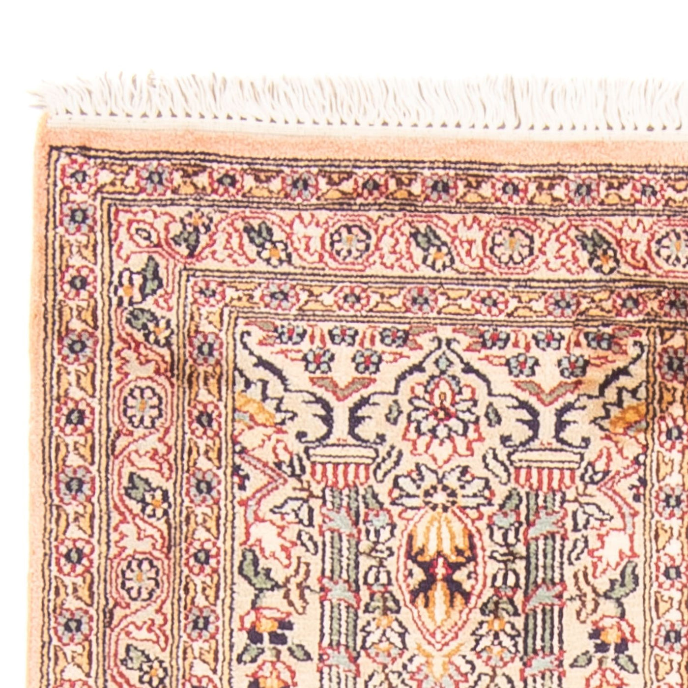 カシミールシルク 絨毯 119x79cm - オリエンタル絨毯