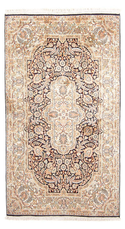 カシミールシルク 絨毯 94x169cm - オリエンタル絨毯