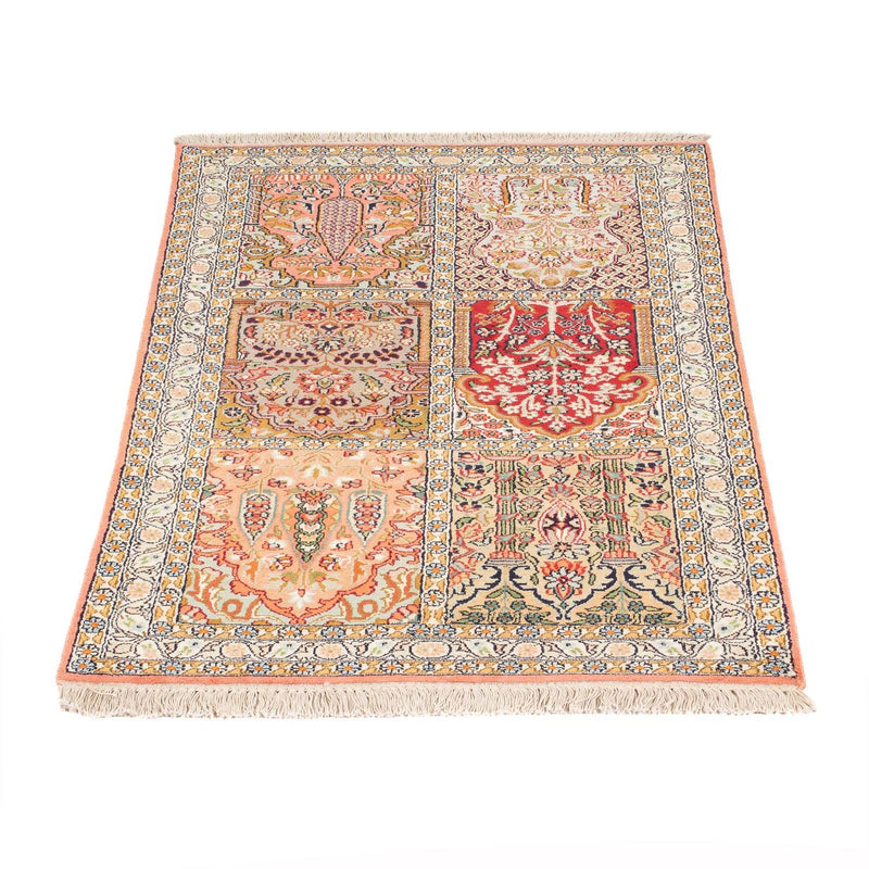 カシミールシルク 絨毯 155x80cm - オリエンタル絨毯