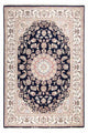 インド ナイン 絨毯 196x134cm - オリエンタル絨毯