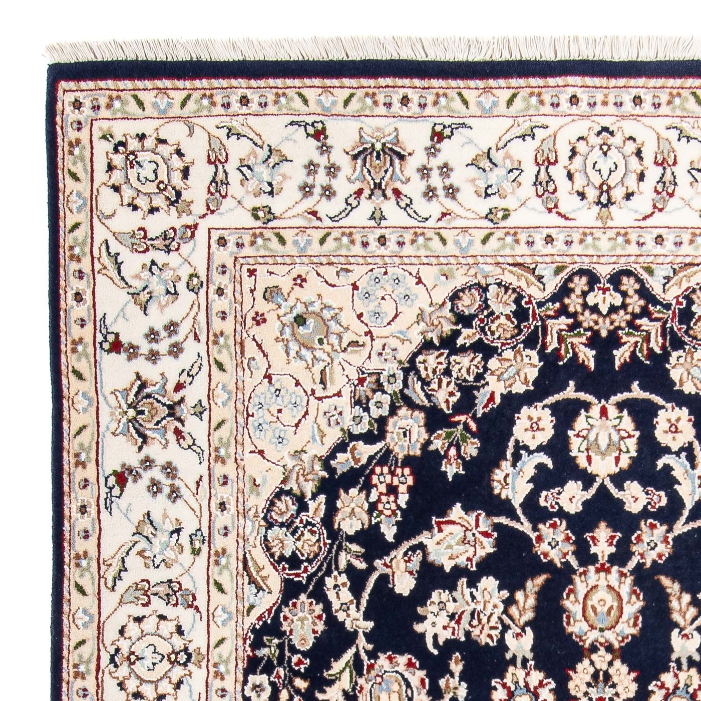 インド ナイン 絨毯 196x134cm - オリエンタル絨毯
