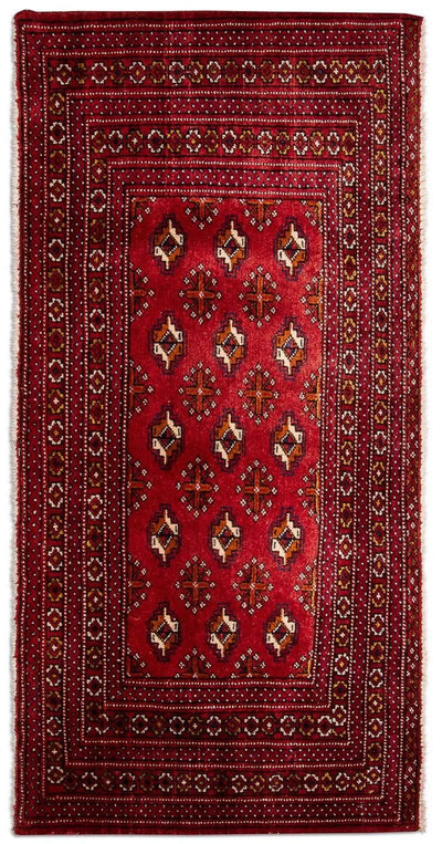 トルカマン絨毯 70x140cm - ペルシャ絨毯
