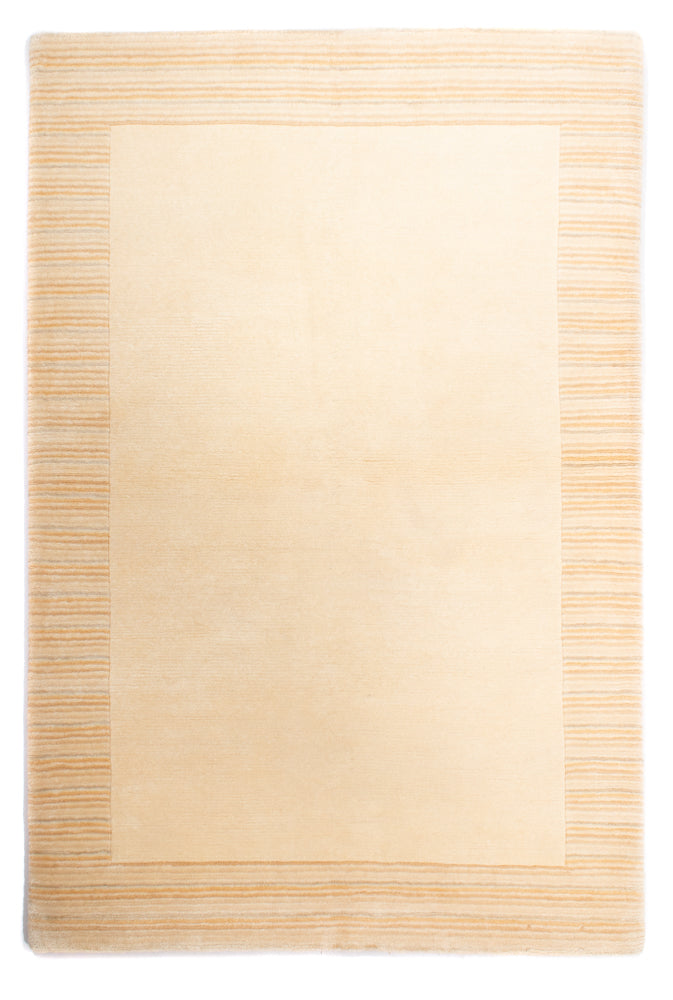 ネパール絨毯 201x140cm - ウールラグ