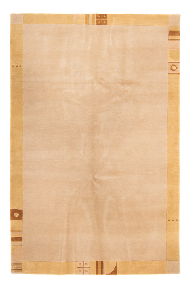 ネパール絨毯 291x190cm - ウールラグ