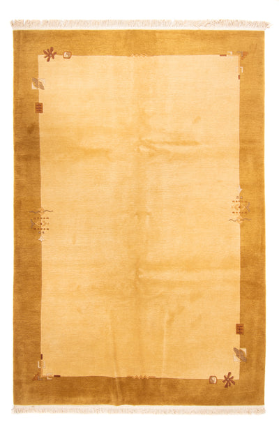 ネパール絨毯 201x296cm - ウールラグ
