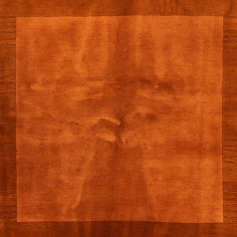 ネパール絨毯 205x203cm - ウールラグ