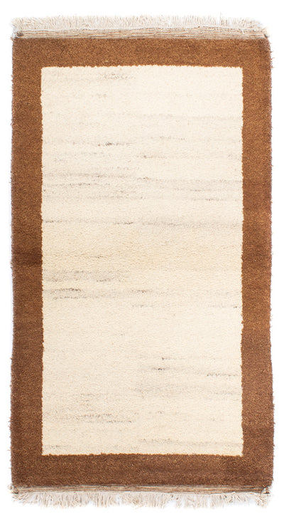 インド ギャベ 絨毯 95x165cm - ウールラグ