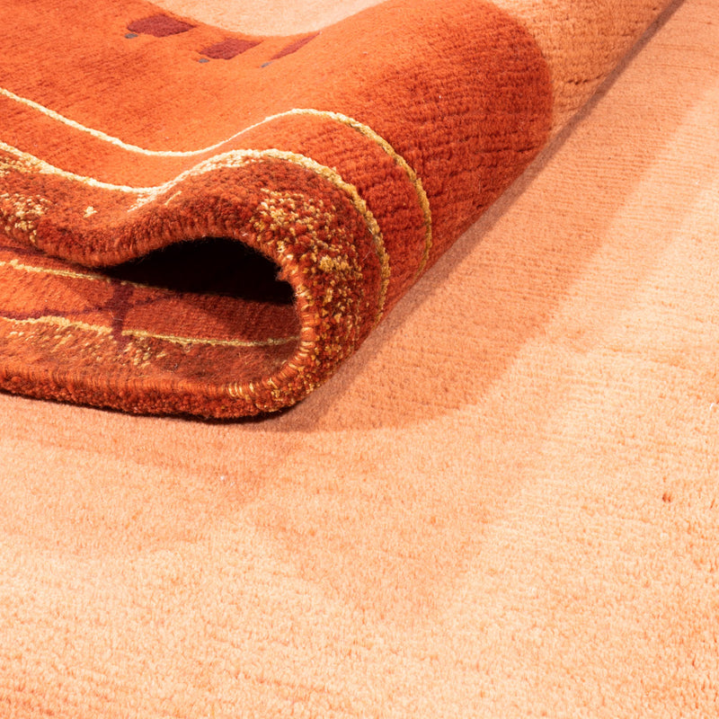 ネパール絨毯 396x301cm - ウールラグ