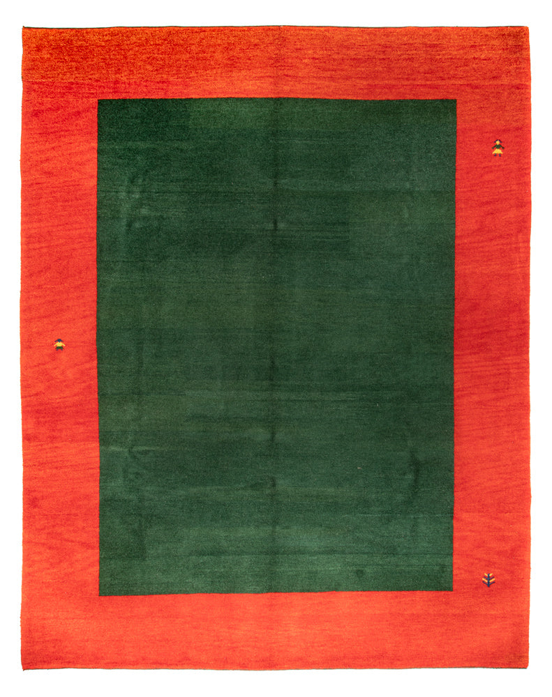 インド ギャベ 絨毯 395x310cm - ウールラグ