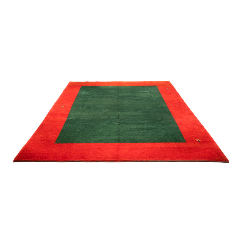 インド ギャベ 絨毯 395x310cm - ウールラグ